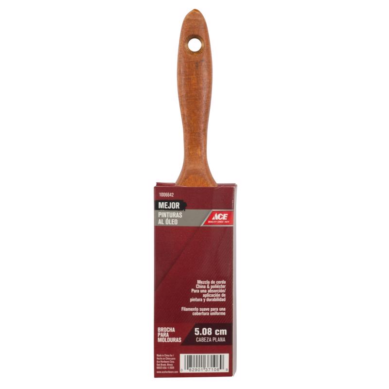 Ace Better 2 in. Flat Paint Brush