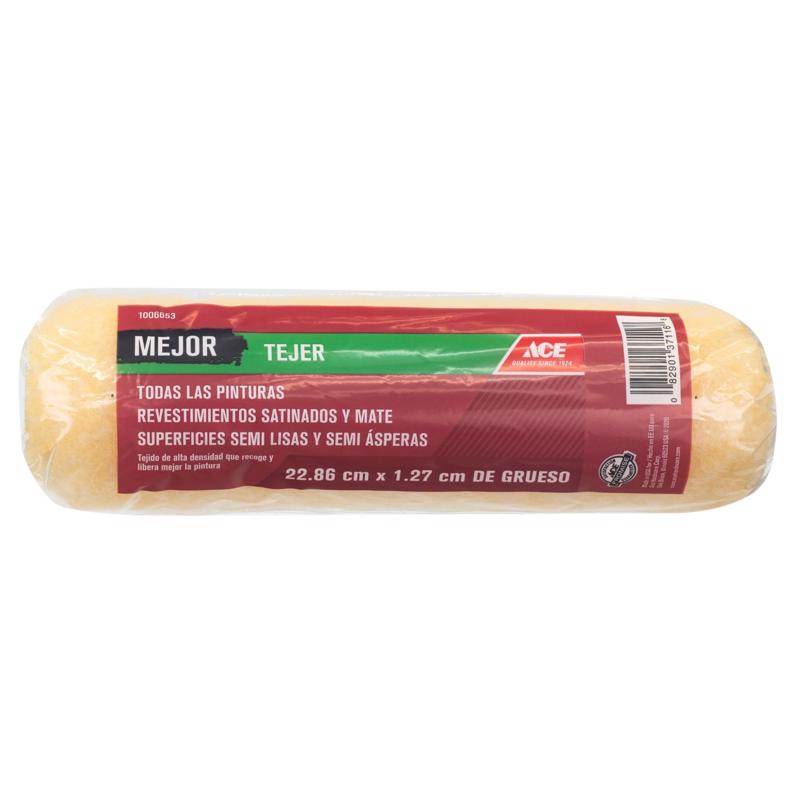 Ace Better Knit 9 in. W X 1/2 in. Paint Roller Cover 1 pk