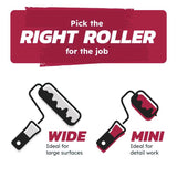 Ace Better Foam 4 in. W Mini Paint Roller Cover 2 pk