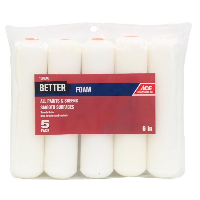 ACE FOAM RLR 6X1/4 5PK