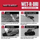 Gardner WET-R_DRI Gloss Black Patching Cement All-Weather Roof Cement 1 gal