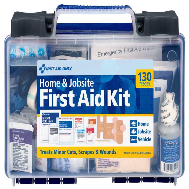 FRST AID KIT 25PER 130PC