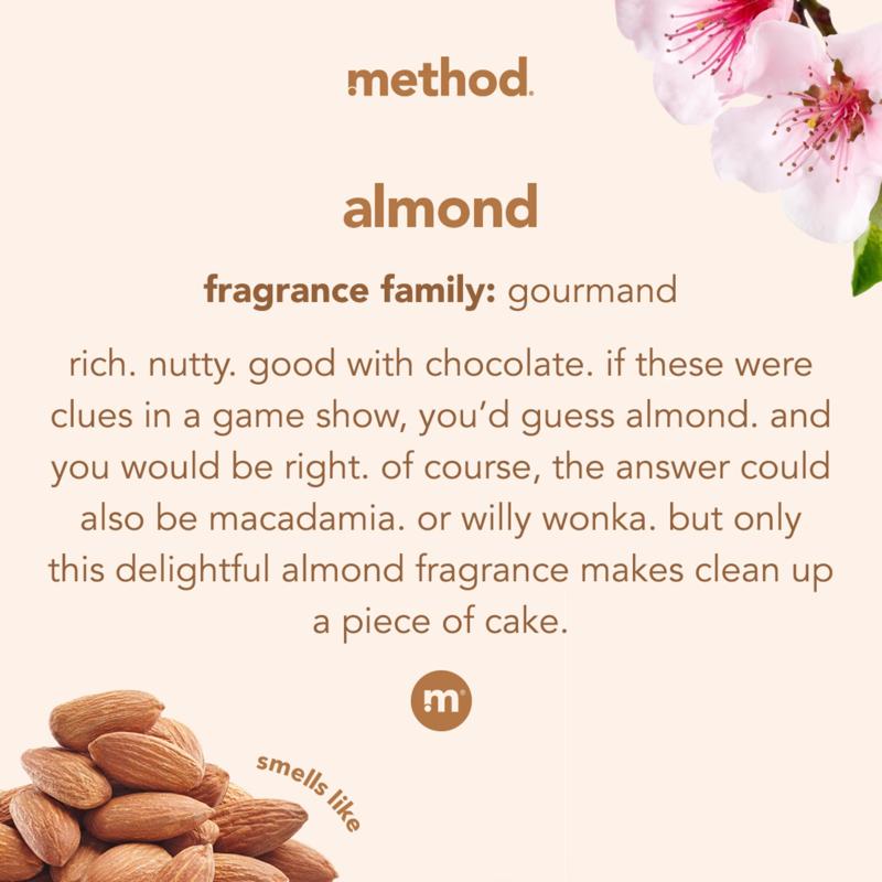 Method Almond Scent Wood Polish 14 oz Spray
