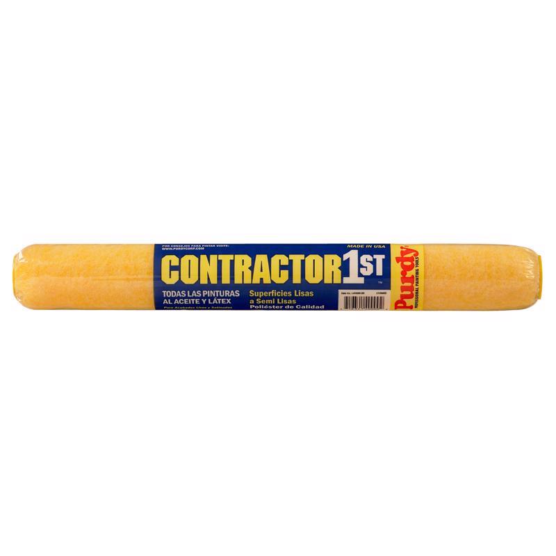Purdy Contractor 1st Polyester 18 in. W X 3/8 in. Paint Roller Cover 1 pk