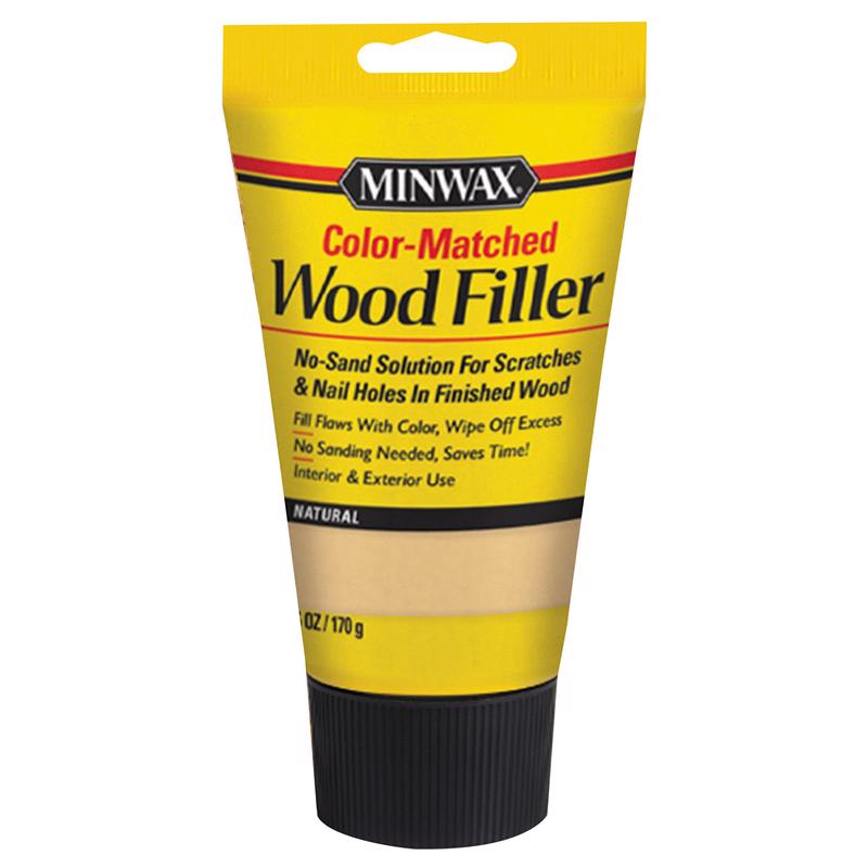 Minwax Color-Matched Natural Wood Filler 6 oz