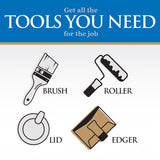 Linzer Pro Edge 5 in. W Paint Edger For Flat Surfaces