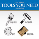 Linzer Pro Edge 5 in. W Paint Edger For Flat Surfaces