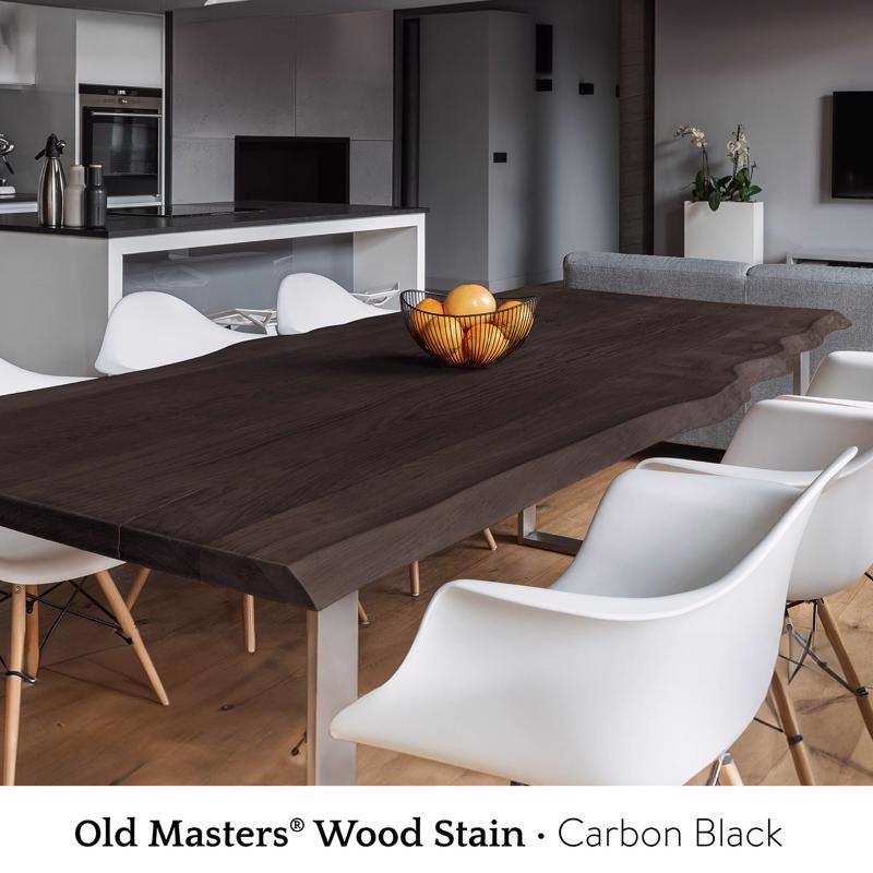 Old Masters Semi-Transparent Carbon Black Oil-Based Wiping Stain 1/2 pt