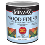 Minwax Wood Finish Water-Based Semi-Transparent Clear Tint Base Wood Stain 1 qt