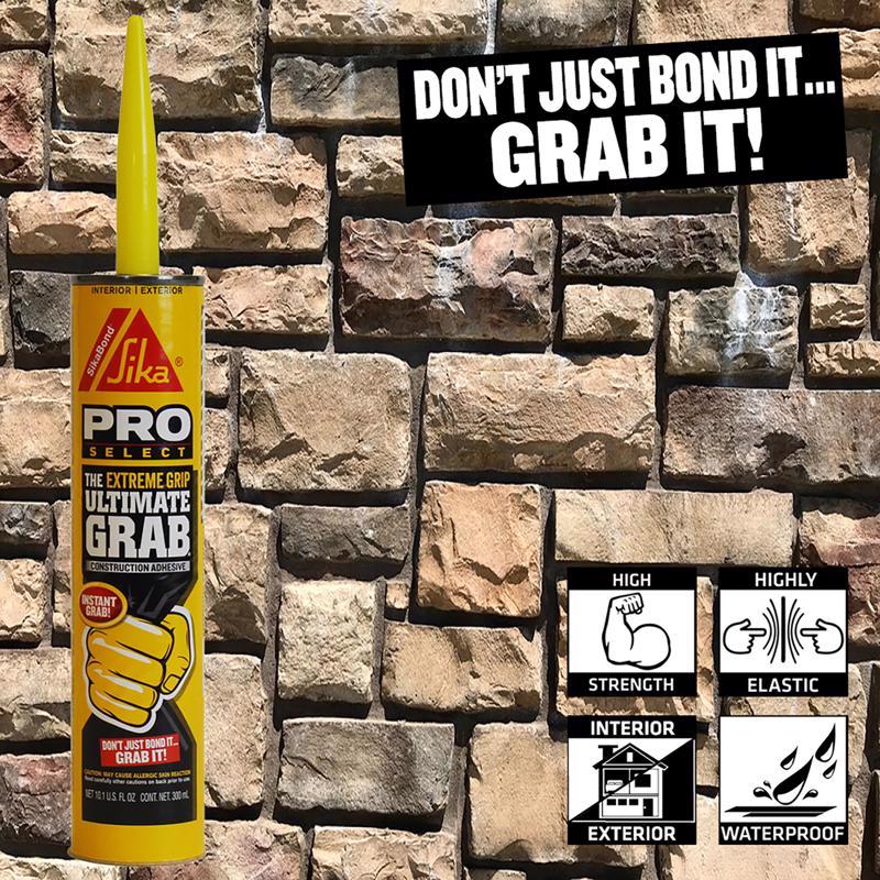 Sika Ultimate Grab Polyurethane Construction Adhesive 10.1 oz