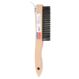 WIRE BRUSH W/SCRP 9.5"L