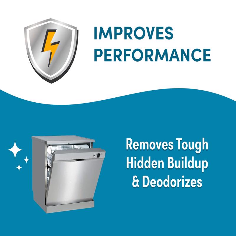 Lemi Shine Lemon Scent Powder Dishwasher/Disposal Cleaner 1.76 oz 1 pk