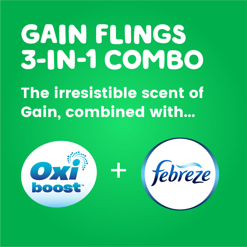 Gain Fling! Original Scent Laundry Detergent Pod 19 oz 24 pk