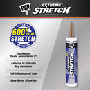 DAP Extreme Stretch Woodtone Acrylic Urethane All Purpose Elastomeric Sealant 10.1 oz