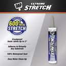 DAP Extreme Stretch Slate Gray Acrylic Urethane All Purpose Elastomeric Sealant 10.1 oz