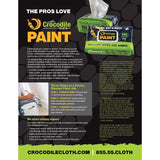 Crocodile Cloth 10 in. W X 15 in. L White Paint Cleaning Cloth