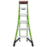 Little Giant King Kombo 10 ft. H Fiberglass Telescoping Multi-Position Ladder Type IAA 375 lb. capac