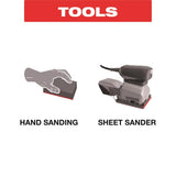 Diablo 9 in. L X 3-2/3  W Assorted Grit Silicon Carbide All Purpose Sandpaper 8 pk