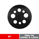 Diablo 5 in. Ceramic Blend Hook and Lock Conversion Pad 1 pk