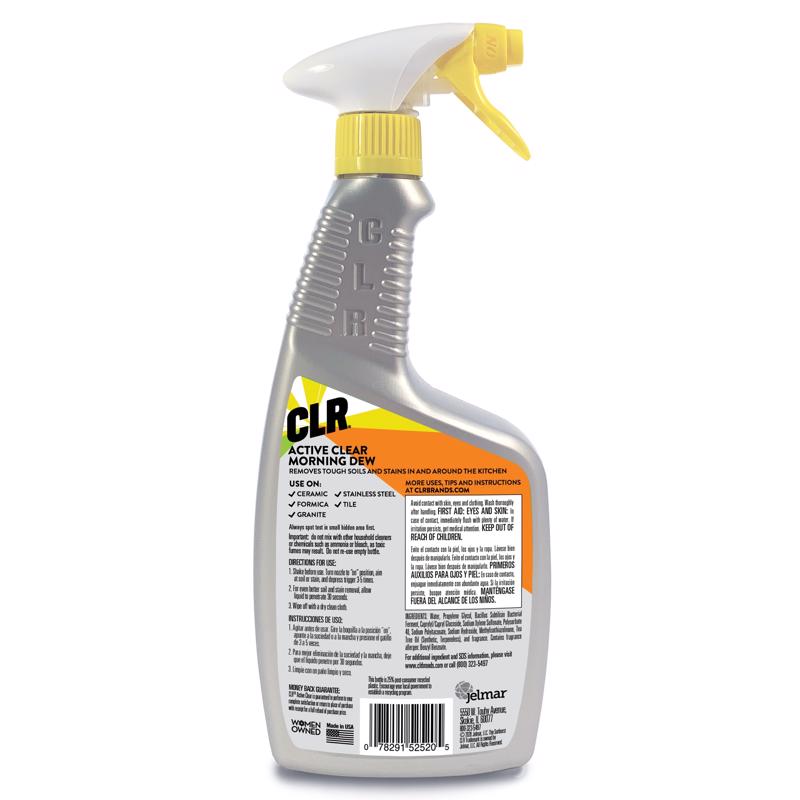 CLR Morning Dew Scent Probiotic Daily Cleaner 22 oz Liquid