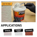 Sika Pro Select 1 qt Indoor and Outdoor Stucco Patch