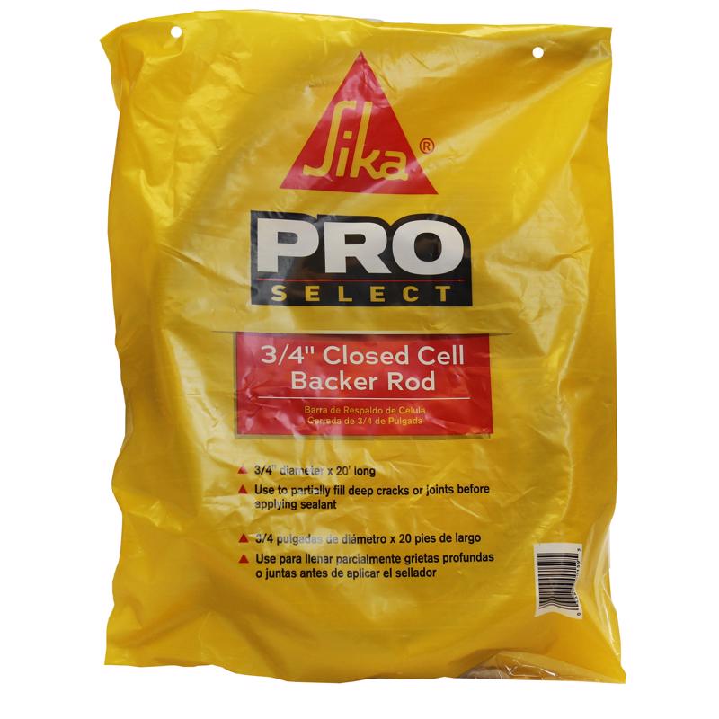 BACKER ROD GRY 0.75"X20'