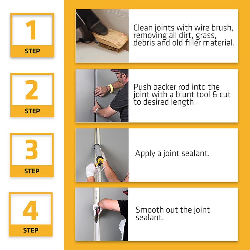 Sika Closed-Cell Expansion Foam Backer Rod 20 ft. L X 0.75 in. D