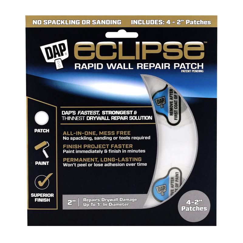 DAP 7079809161 2 in. Eclipse Rapid Wall Repair Patch - Pack of 6