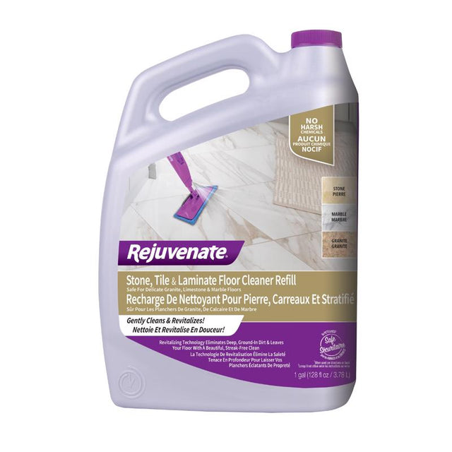 Rejuvenate No Scent Stone and Tiler Cleaner 128 oz Liquid