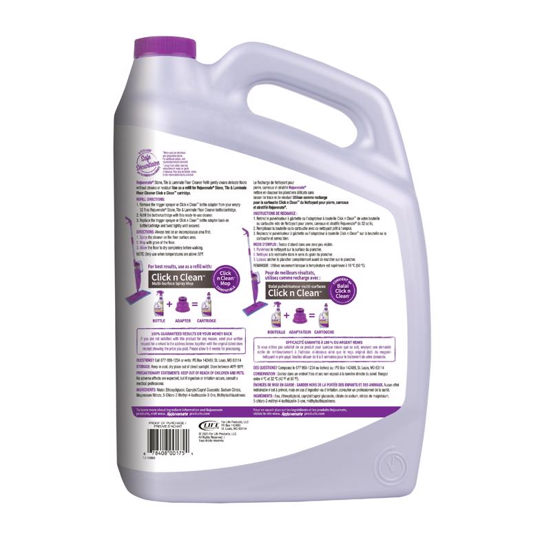 Rejuvenate No Scent Stone and Tiler Cleaner 128 oz Liquid