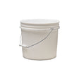PAIL PLASTIC WHT 3.5GAL