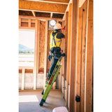 Little Giant King Kombo 5 ft. H Fiberglass Multi-Position Ladder Type IAA 375 lb. capacity