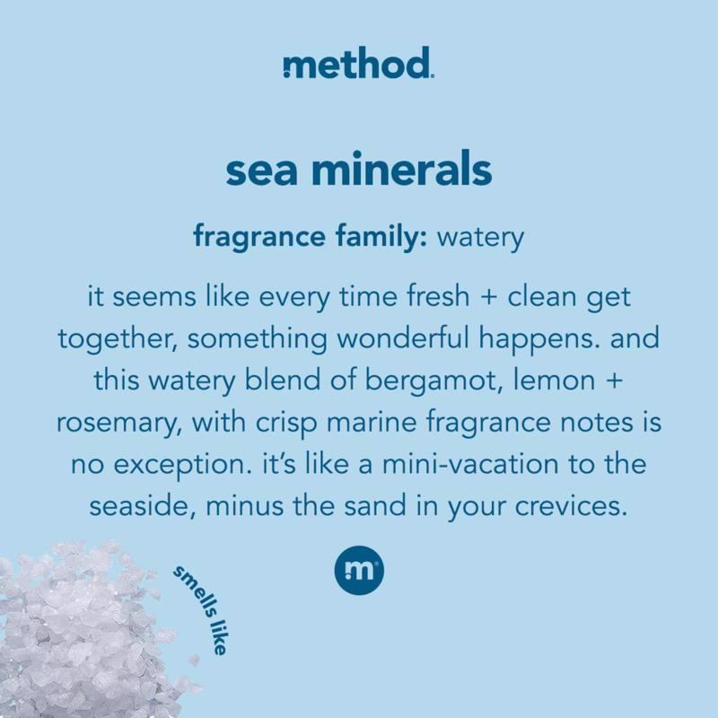 Method Sea Minerals Scent Gel Hand Wash Refill 34 oz