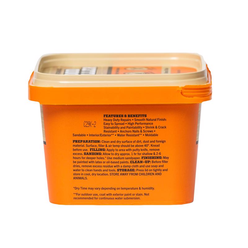 Gorilla Natural Wood Filler 16 oz