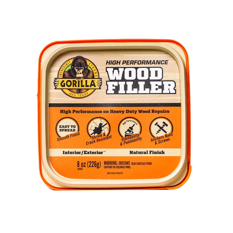 Gorilla Natural Wood Filler 8 oz