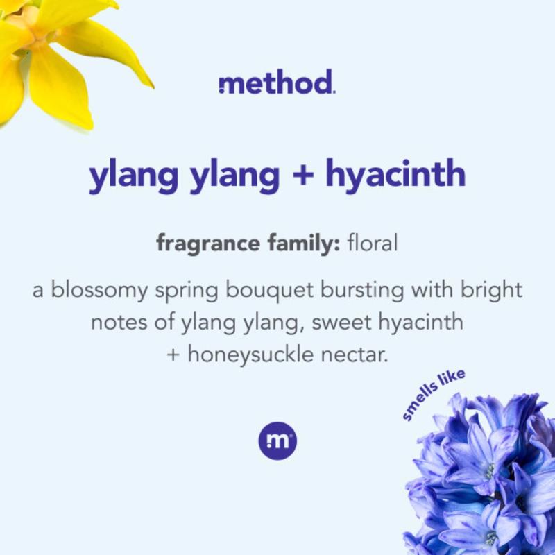 Method Ylang Ylang & Hyacinth Scent Gel Hand Wash 12 oz