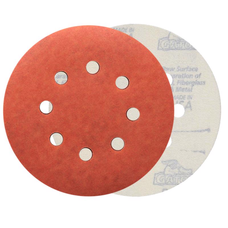 Ace 5 in. Aluminum Oxide Hook and Loop Sanding Disc 320 Grit Super Fine 15 pk