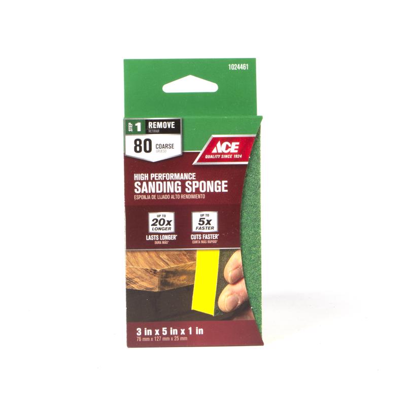 SANDING SPONGE 80GRT 1PK