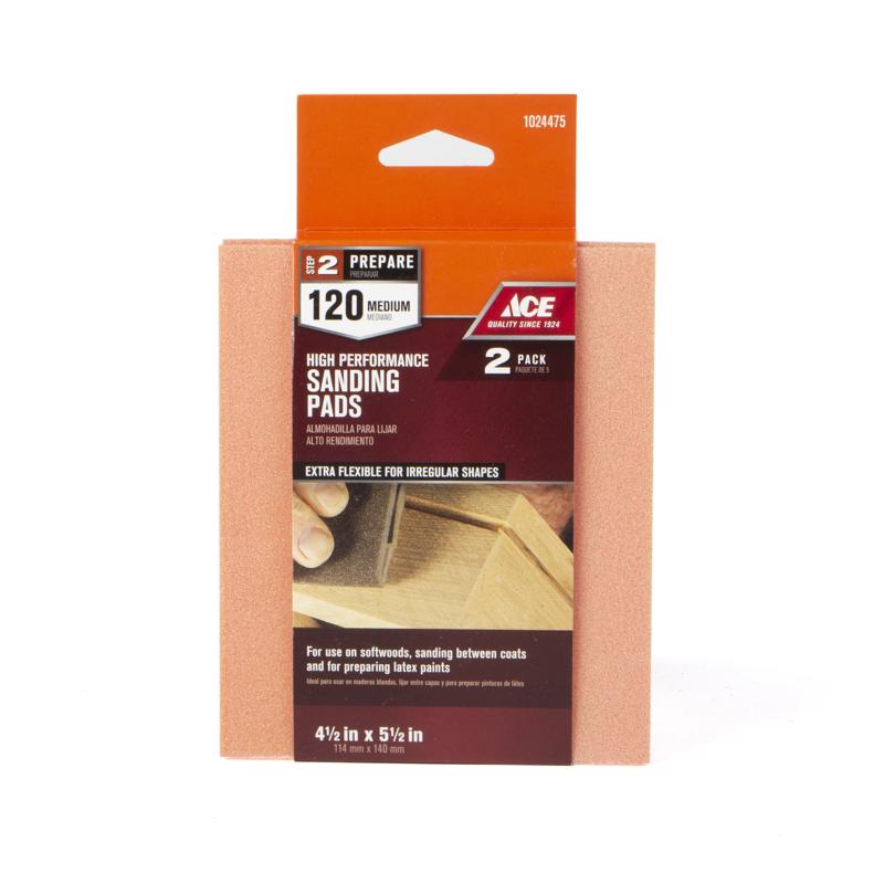 HAND SAND PAD 120G 2PK