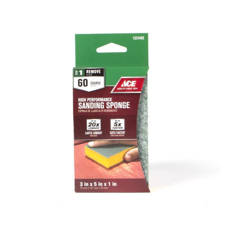 SANDING SPONGE 60GRT 1PK