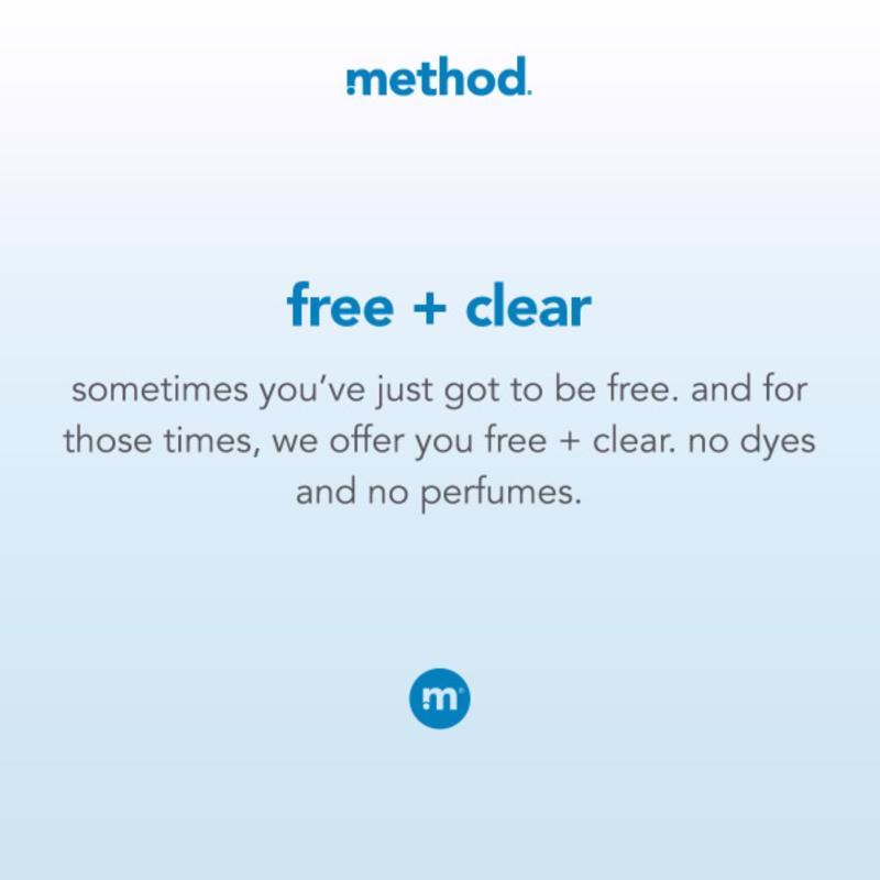 Method Free & Clear Scent Pods Dishwasher Detergent 17.2 oz 30 pk