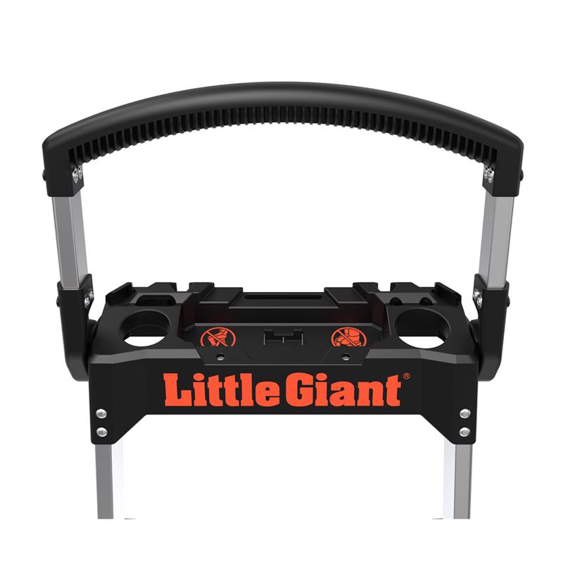 Little Giant Xtra-Lite Plus 5 ft. H Aluminum Step Ladder Type IAA 375 lb. capacity