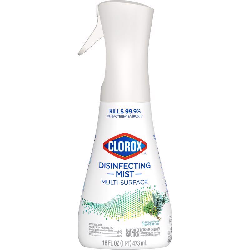 Clorox Eucalyptus Peppermint Scent Disinfectant Cleaner 16 oz 1 pk