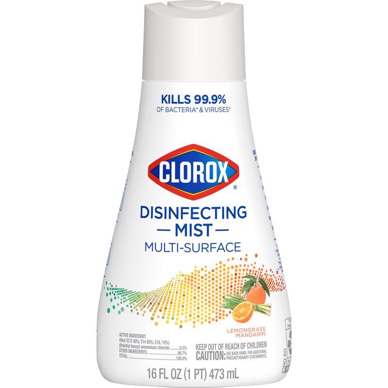 Clorox Lemongrass Mandarin Scent Disinfectant Cleaner 16 oz 1 pk
