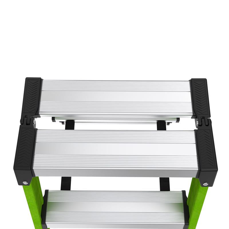 Little Giant Sure Step 25.98 in. H X 11.8 in. W X 8 in. D 375 lb. capacity 3 step Resin Step Stool