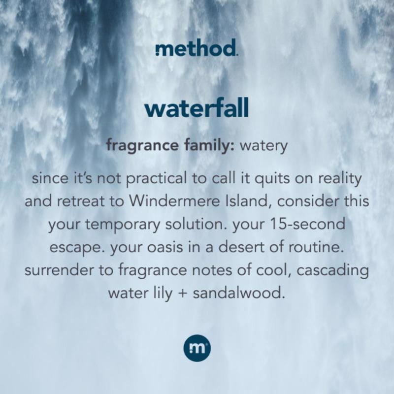 Method Waterfall Scent Gel Hand Wash Refill 34 oz