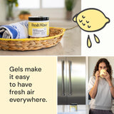 Fresh Wave Lemon Scent Air Freshener 15 oz Gel 1 pk