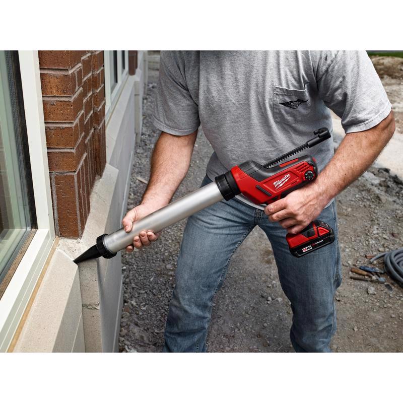 Milwaukee M18 Industrial Silicone Emulsion Caulking Gun