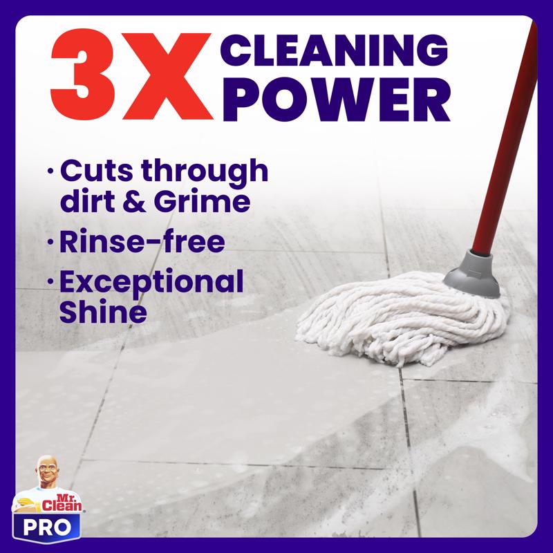 Mr. Clean PRO Lemon Scent Floor Cleaner Liquid 1 gal