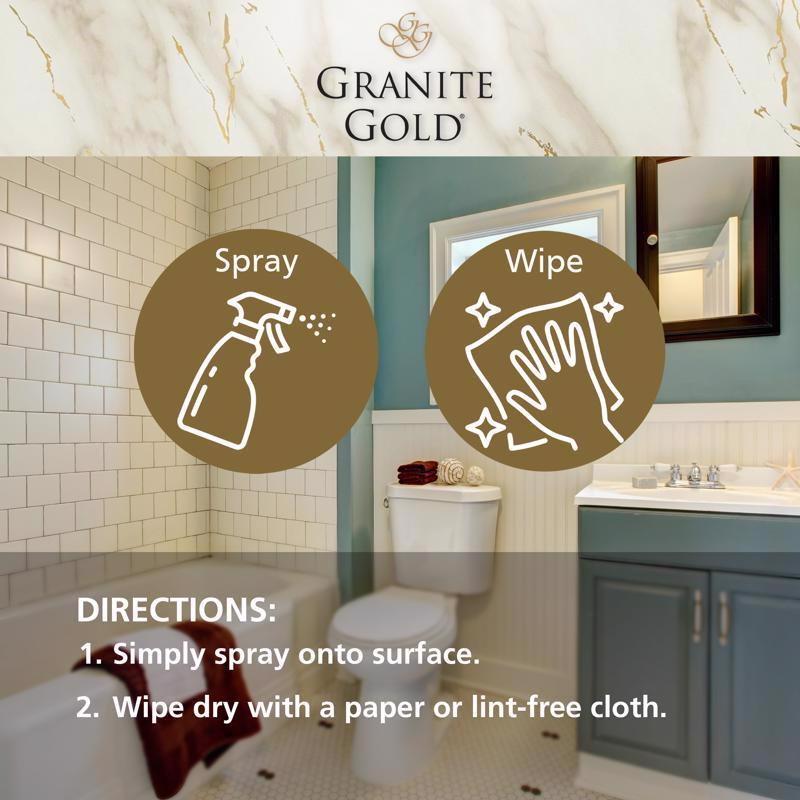 Granite Gold Citrus Scent Porcelain Cleaner 24 oz Liquid